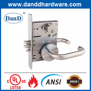 ANSI GRADE 1 SUS304 Double Mortice Lock pour Apartment-Ddal09