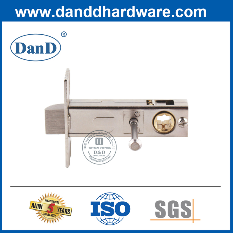 Latch tubulaire architectural de sécurité en laiton solide pour la porte intérieure-DDML036