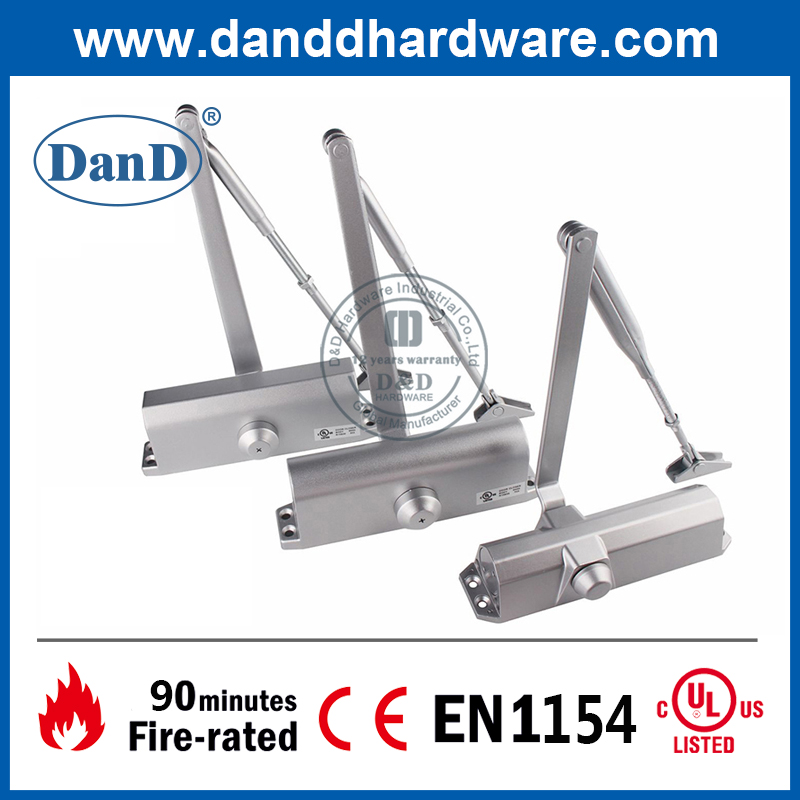 CE EN1154 Porte de feu à ressort en aluminium à ressort de réglage en aluminium - DDDC015