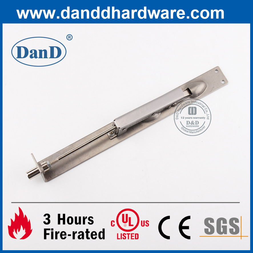 Boulon de porte verticale résistant en acier inoxydable pour la porte de la chambre-DDDB006